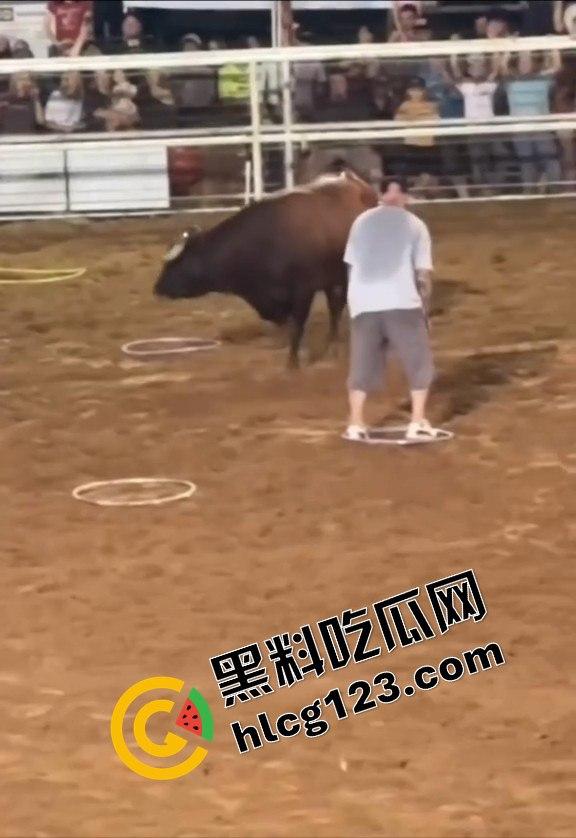 勇敢者的游戏:留在圈里拿10万美元?被牛撞一下骨折赚70万,这笔买卖真划算!-5