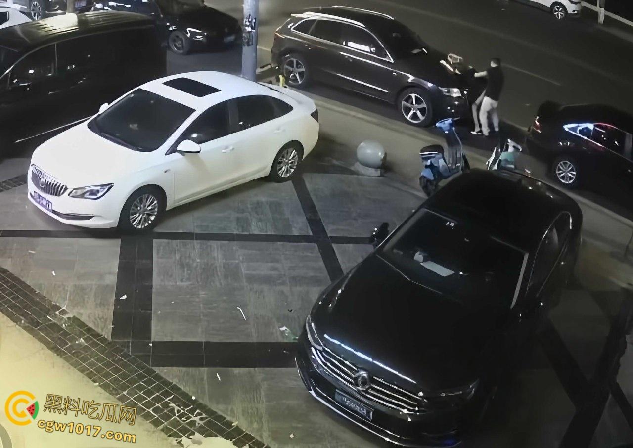 酒醉男女深夜在马路边,众目睽睽之下直接开始野战模式,饥渴母狗跪地口交,趴在引擎盖上掀裙后入打桩!-5