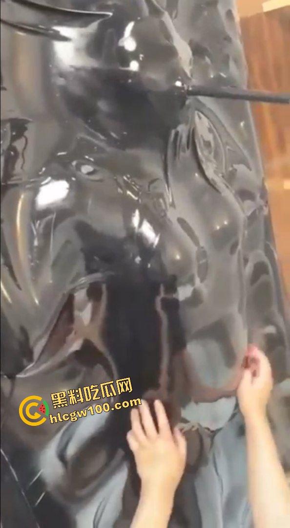 离谱猎奇!胶衣床真空束缚反差骚鸡,捆绑皮衣女SM调教玩弄!淫荡口交刺激战场!-5