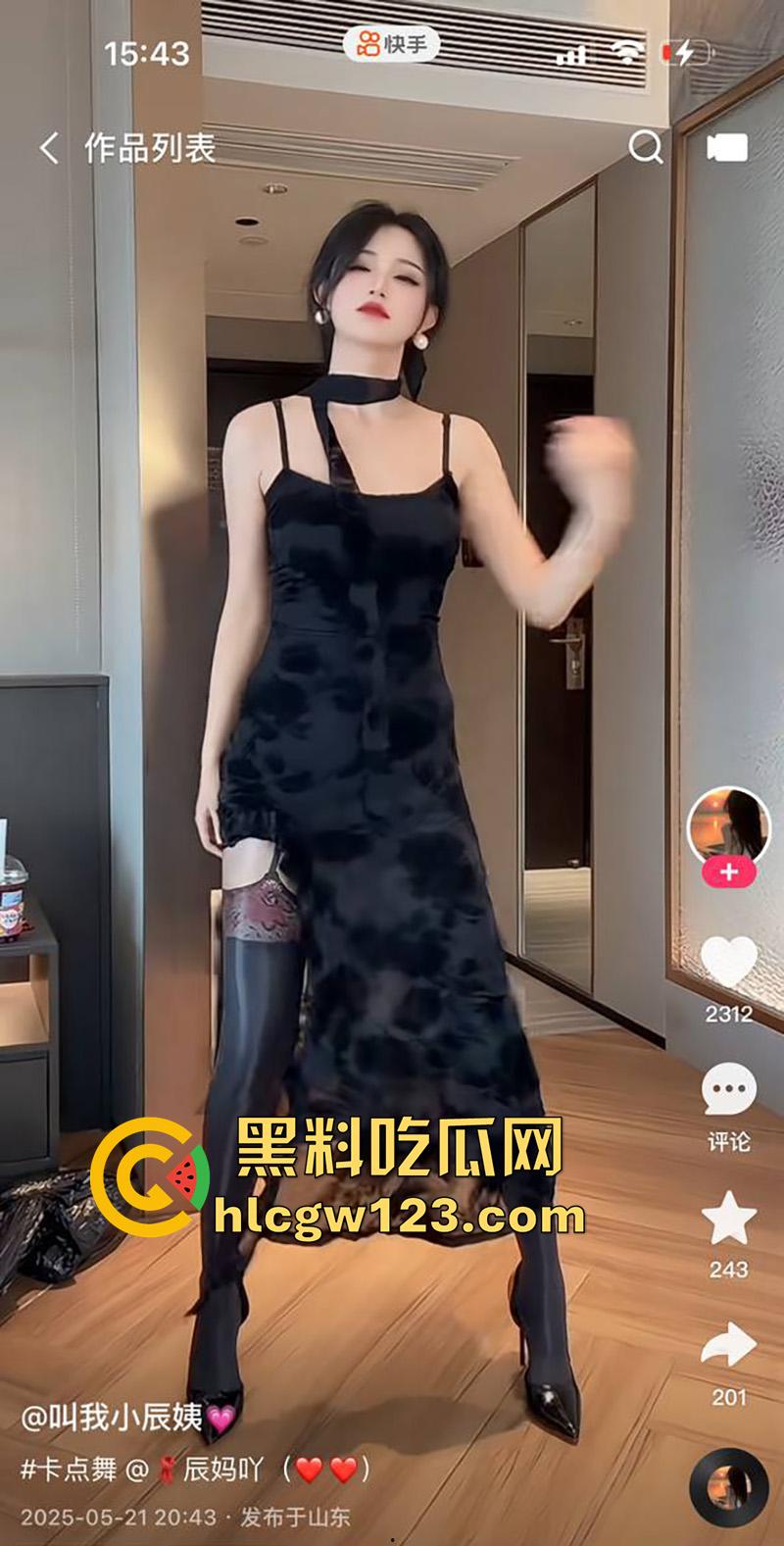 山东快手网红【叫我小辰姨】，极品身材美腿女神，穿各式丝袜擦边诱惑，给金主福利自拍流出！-2
