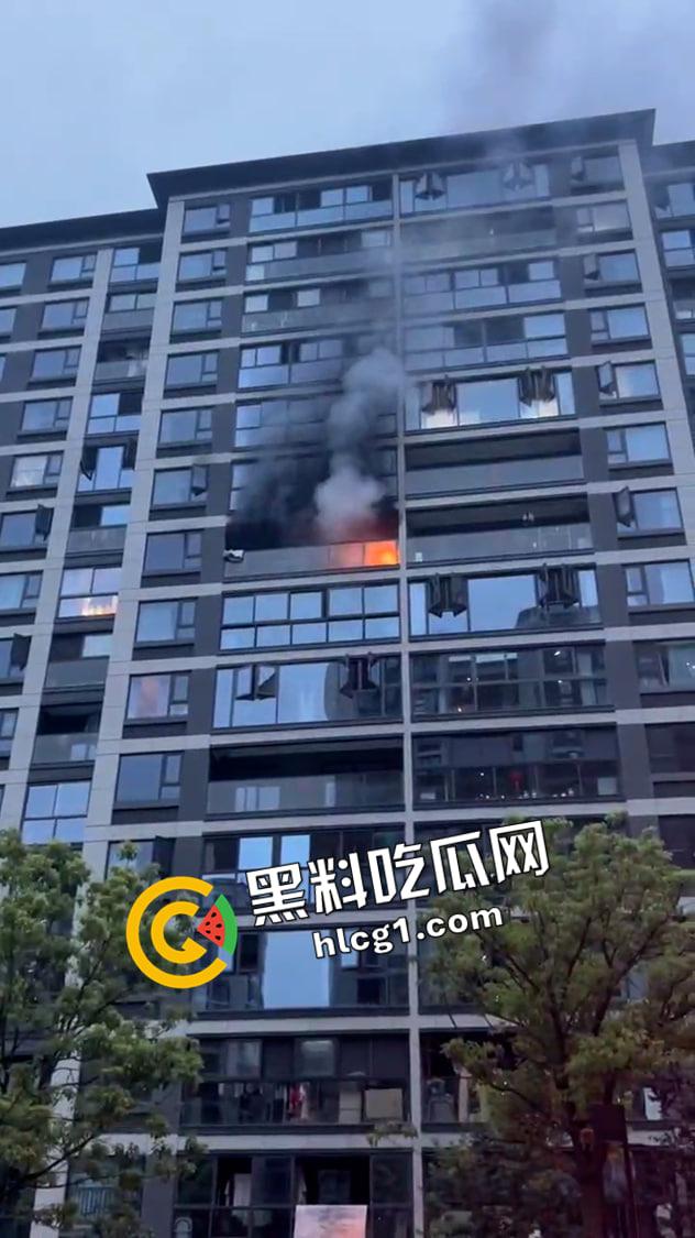 杭州时光里火灾现场无码版!男子坠楼砸伤救助人员 希望人没事-4