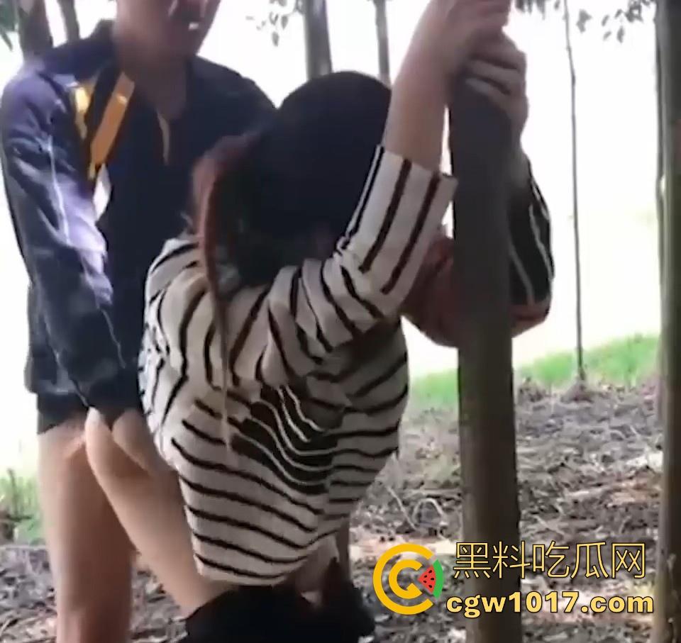 德邦物流野战视频曝光!送快递给少妇送到小树林野战,裤子一扒激情开干,后入打桩猛操边操边笑,麻烦给个好评!-5