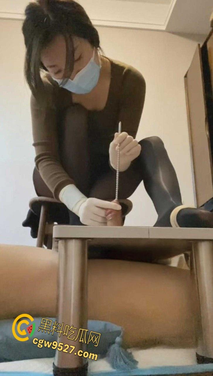 猎奇大赏!瓜友们母狗看多了,给大家分享一个公狗,被女医生马眼快撑爆,这都能射精太下贱了啦!-6