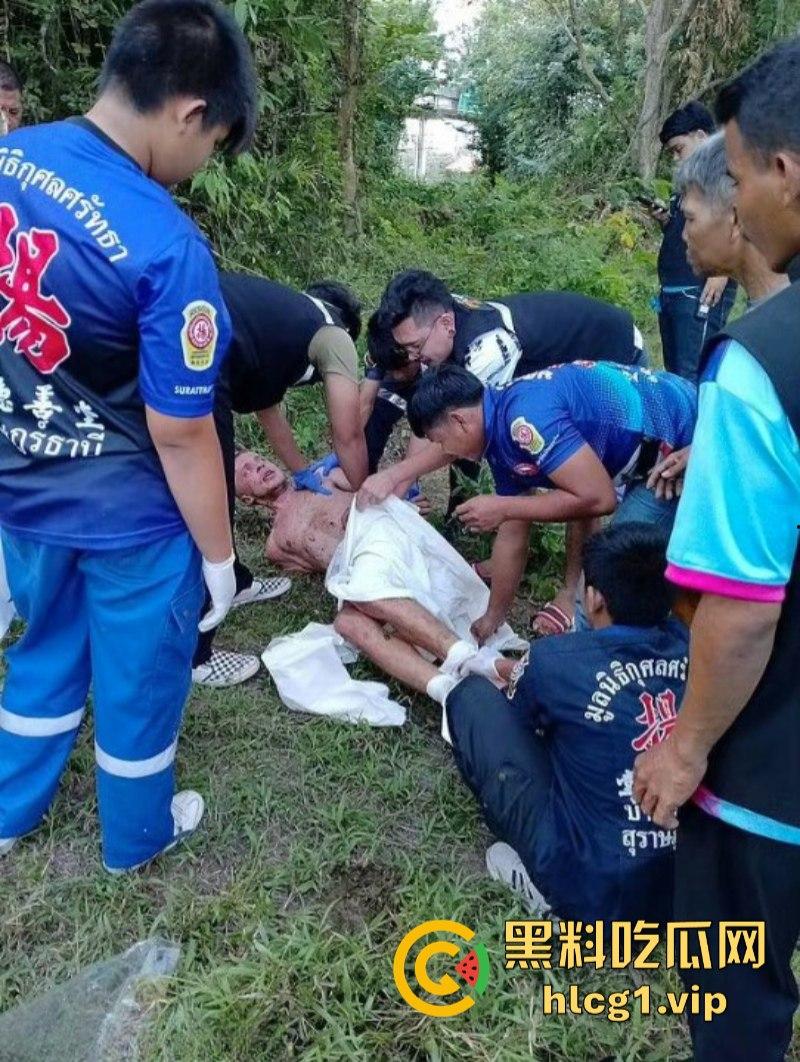 泰国一名26岁俄罗斯男子试图强奸牛妈妈 反被牛妈妈反杀!-2