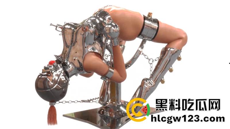 老外SM性虐用品展览,各种玩法高清建模,倒立嘴里插尿管,乳头固定电击,这玩的也太变态了!-2