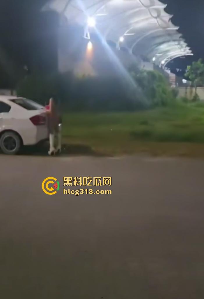 女粉丝提前出演唱会在体育馆外随地大小便!谁知被男友偷拍,渔网袜大奶骚态却素质低劣!-1