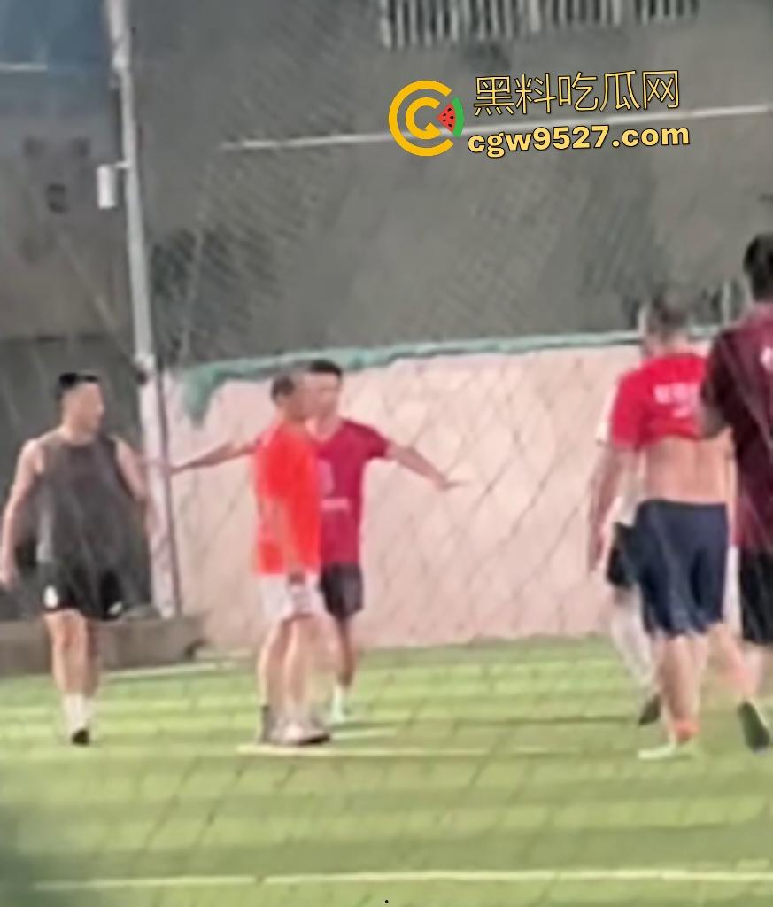 广西散打冠军灰衣男足球场血虐黄衣莽夫!两三成功力一拳爆鼻血,黄衣挑衅秒跪!-6