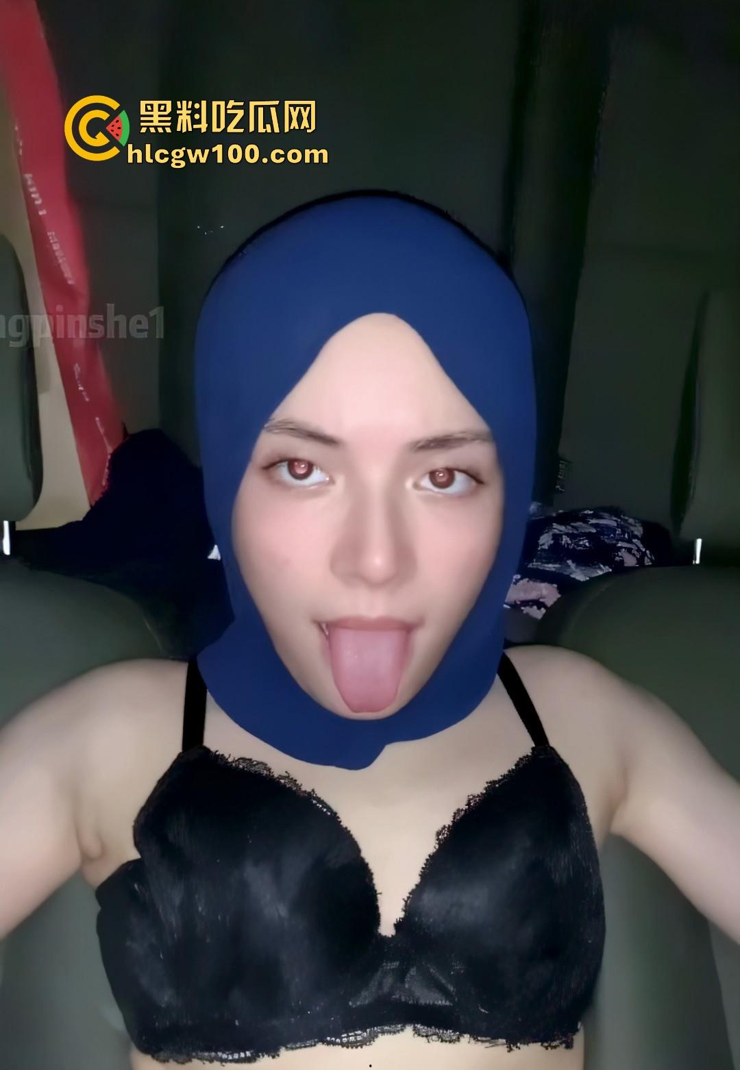 中东头巾女竟是淫荡小母狗,不雅视频流出,不是说中东女人很保守封建吗?-7