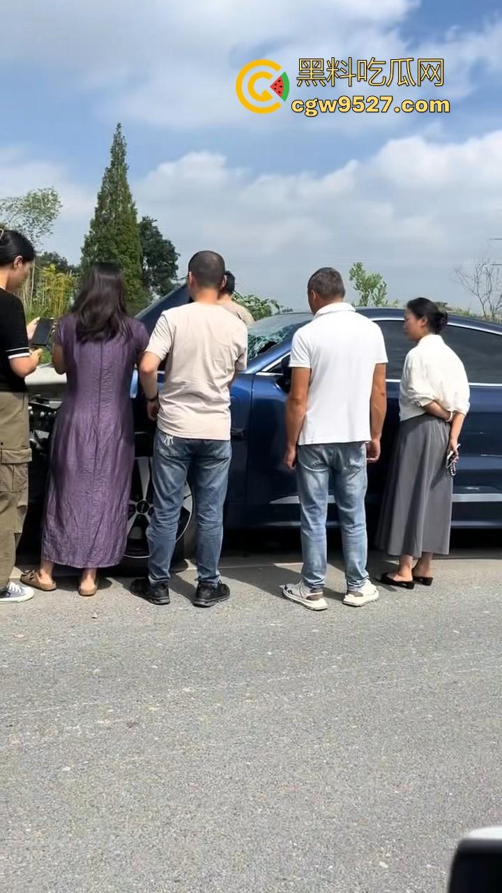成都极氪撞护拦事故,严重的交通事故安全气囊居然没有弹出来,完全失去自救的机会,买极氪的朋友要注意啦!-9